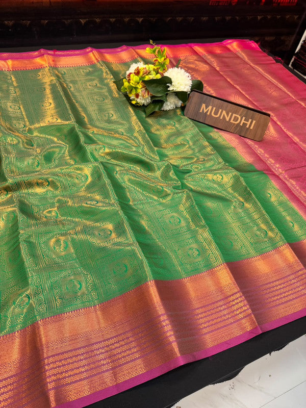 Kajal Saree | Elegant Zari Work | KAJ09