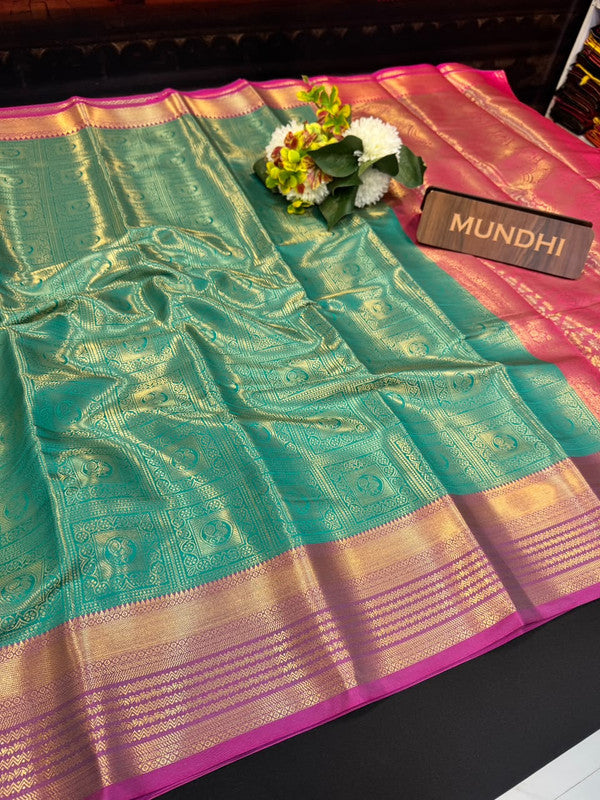 Kajal Saree | Elegant Zari Work | KAJ07