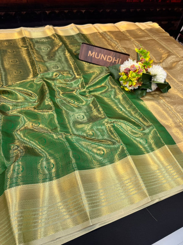 Kajal Saree | Elegant Zari Work | KAJ13