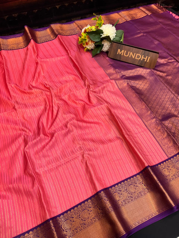 Upgrade your saree collection with the Vennila Semi Silk Saree and bring effortless elegance to every occasion. 