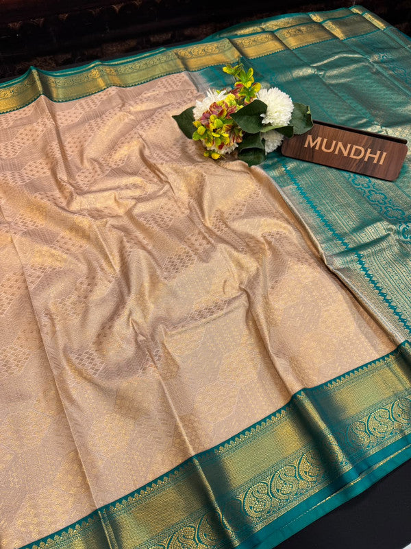 Upgrade your saree collection with the Vennila Semi Silk Saree and bring effortless elegance to every occasion. 