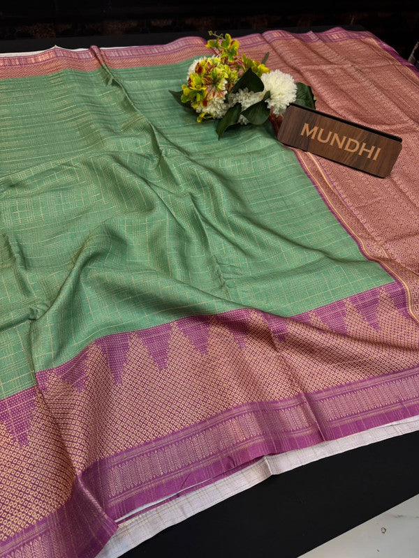 Siddhanth Fancy Saree with zari work and printed design for women