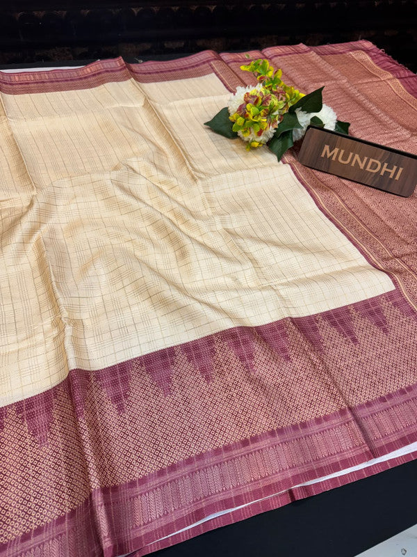 Siddhanth Fancy Saree with zari work and printed design for women