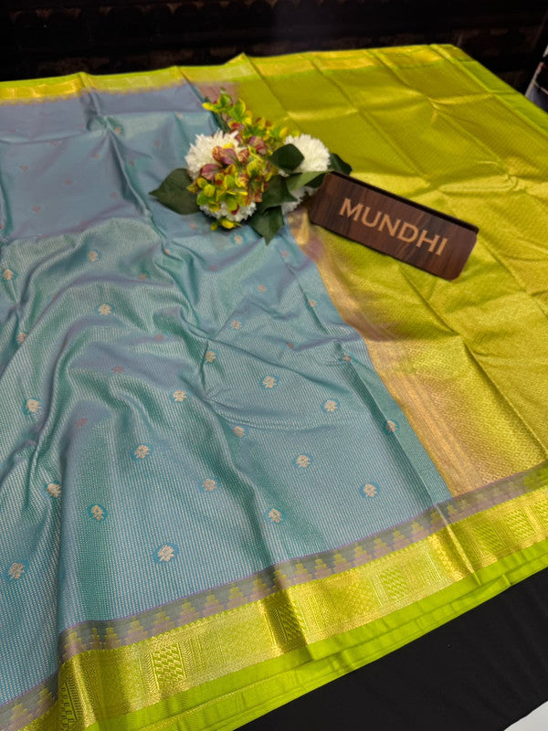 Upgrade your saree collection with the Vennila Semi Silk Saree and bring effortless elegance to every occasion. 