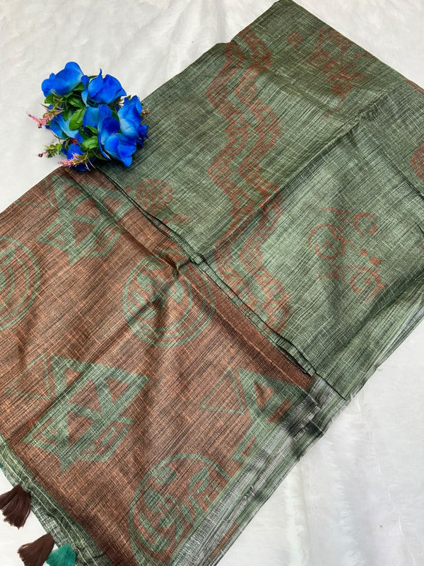 Palak Digital Fancy Saree | Elegant Party Wear Saree|PDS04