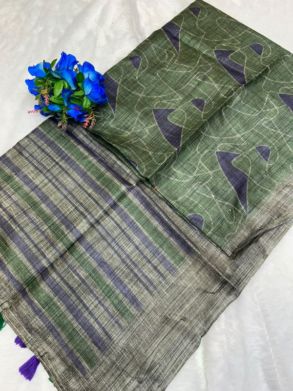 Palak Digital Fancy Saree | Elegant Party Wear Saree|PDS48