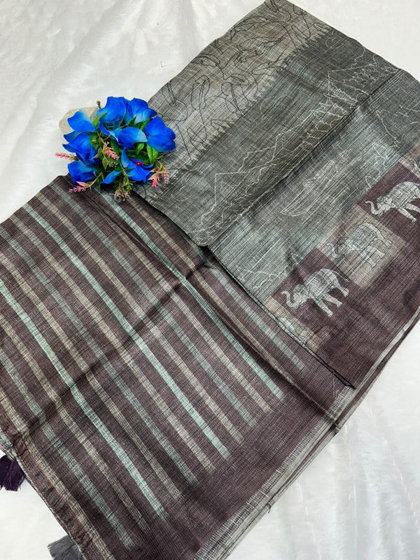 Palak Digital Fancy Saree | Elegant Party Wear Saree|PDS54