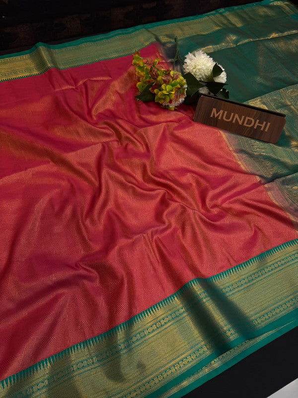 Upgrade your saree collection with the Vennila Semi Silk Saree and bring effortless elegance to every occasion. 