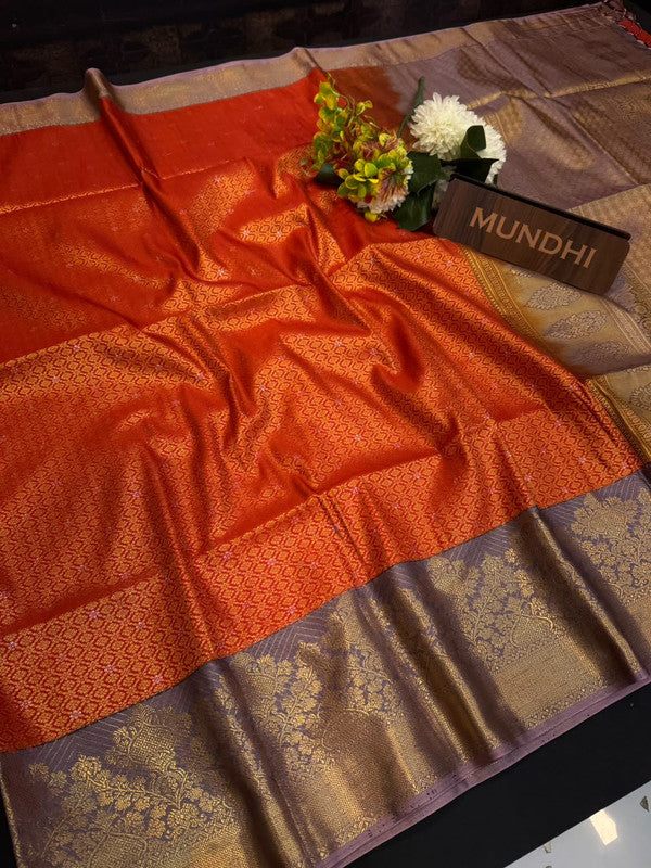 Upgrade your saree collection with the Vennila Semi Silk Saree and bring effortless elegance to every occasion. 