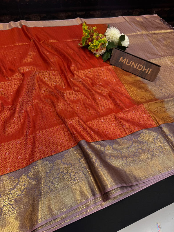 Upgrade your saree collection with the Vennila Semi Silk Saree and bring effortless elegance to every occasion. 