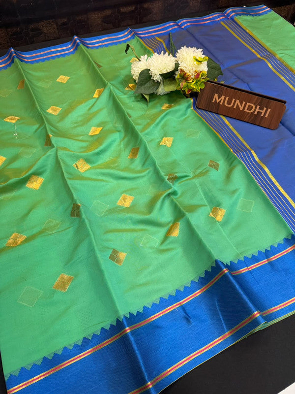 Experience the perfect balance of luxury and tradition with the New Celebrity Tissue Zari Saree.