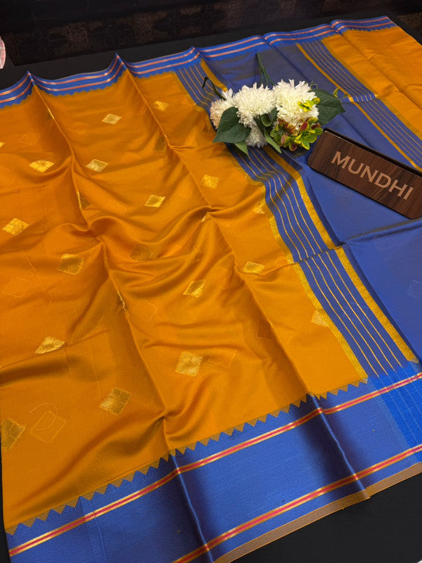 Experience the perfect balance of luxury and tradition with the New Celebrity Tissue Zari Saree.