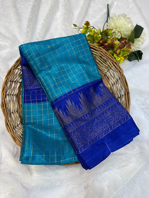 Crepe Silk Foil Print Saree for Party Wear