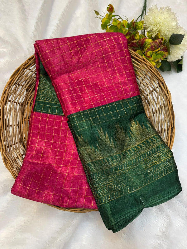 Crepe Silk Foil Print Saree for Party Wear