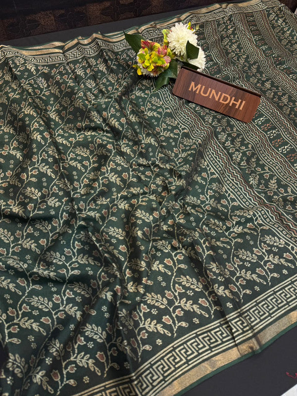 Pushpgiri Fancy Sarees with Zari Border for Party Wear