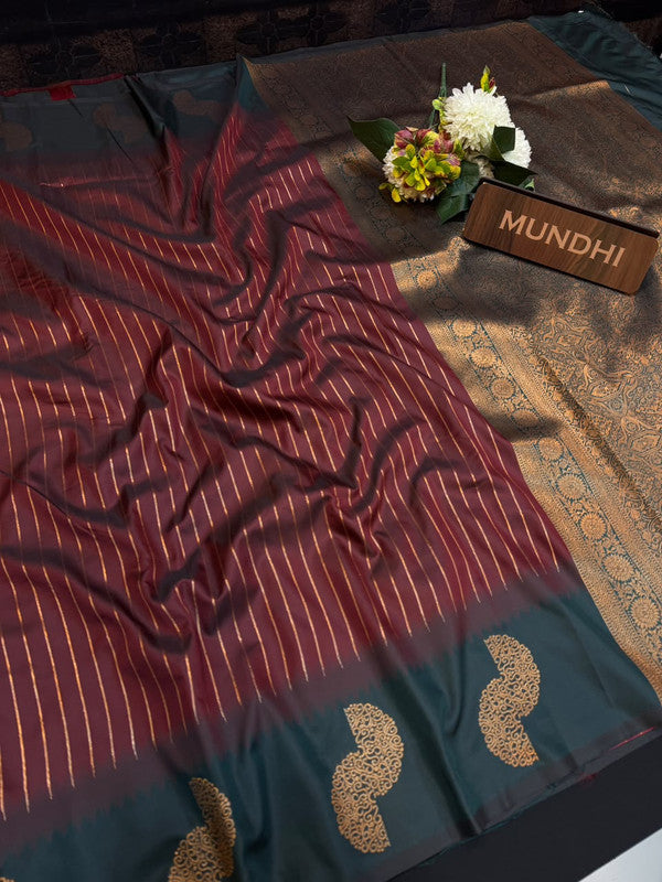 Premium Soft Silk Sarees with Zari Border for Festival Wear