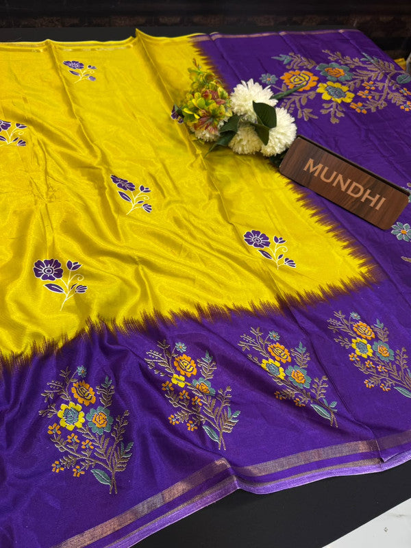 Mul Cotton Saree with Zari Border for Women in India