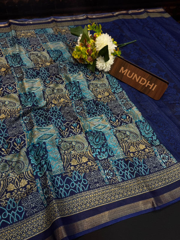 Siddharth Malai Cotton Fancy Sarees in fancy fabric for party wear