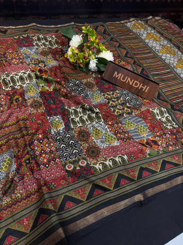 Siddhanth Malai Cotton Fancy Sarees in fancy fabric for party wear