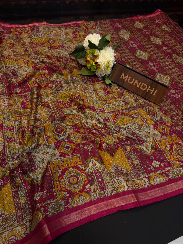 Siddhanth Malai Cotton Fancy Sarees in fancy fabric for party wear