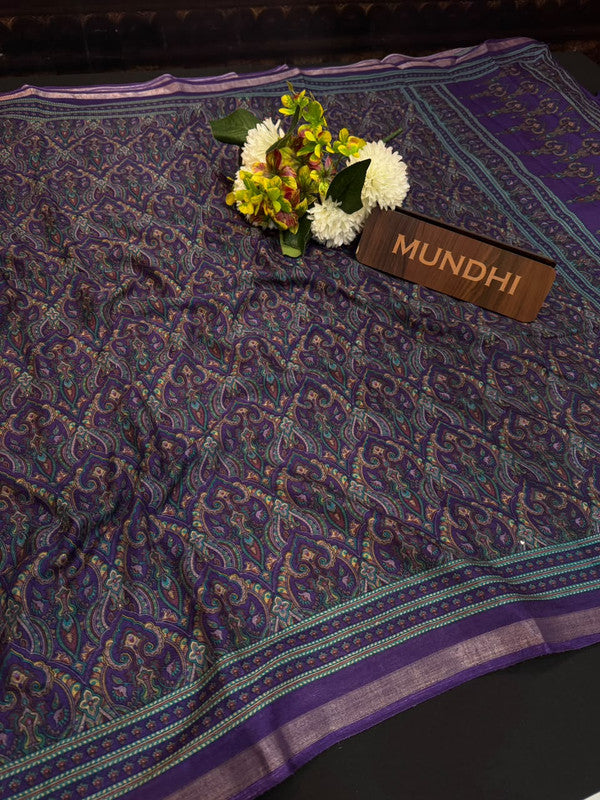 Siddhanth Malai Cotton Fancy Sarees in fancy fabric for party wear