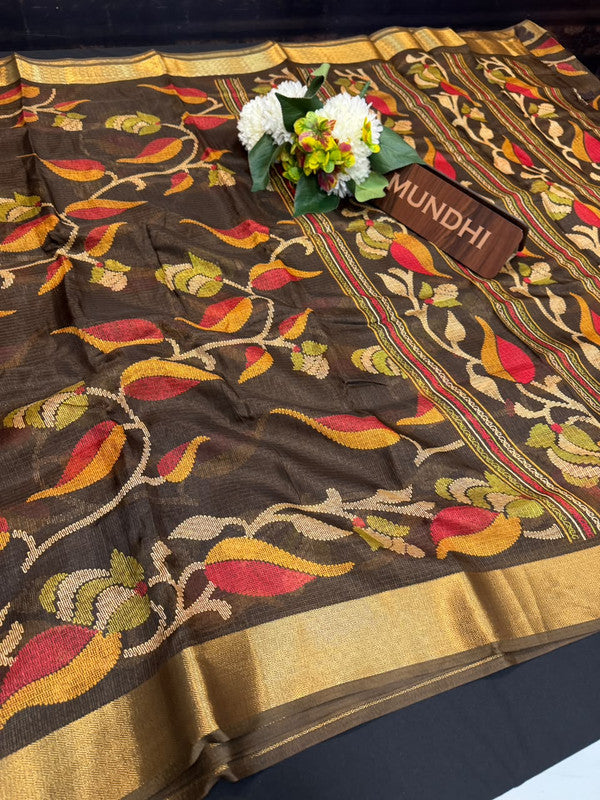Siddhanth Banarasi Pankh Fancy Sarees in fancy fabric for party wear