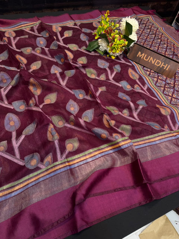 Kalpvastram Fancy Sarees in fancy fabric for party wear