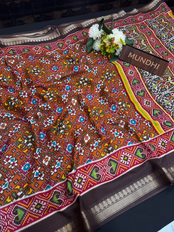 Siddharth Lagdi Patola Fancy Saree | Zari Work | ST71