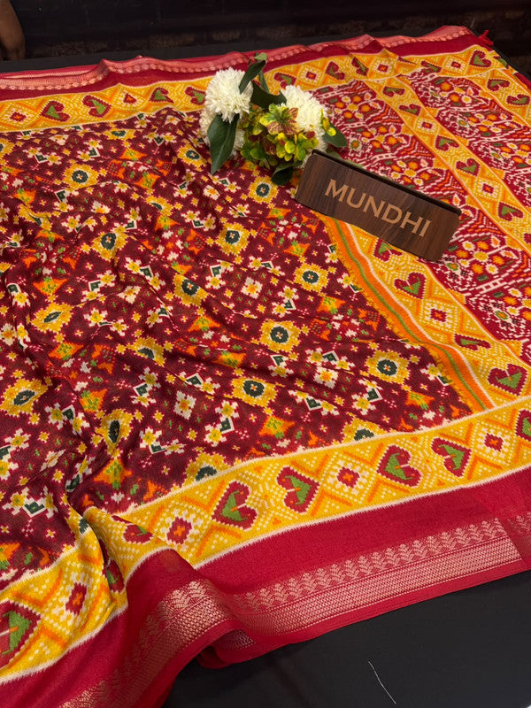 Siddharth Lagdi Patola Fancy Saree | Zari Work | ST80