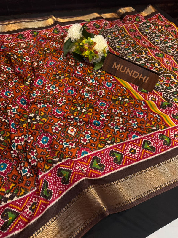 Siddharth Lagdi Patola Fancy Saree | Zari Work | ST83
