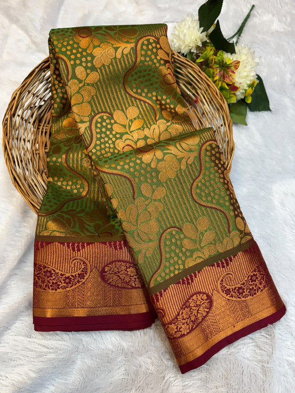 Offer Rapier Saree 400K Special with zari work
