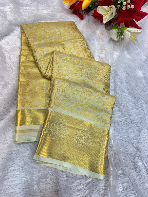Trisha Silk Saree | Zari Work | T04