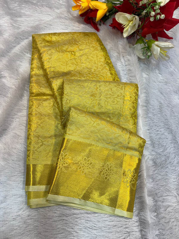 Trisha Silk Saree | Zari Work | T08