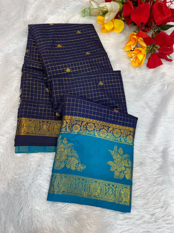 Mysore Crepe Silk Saree | Zari Work | MCS50