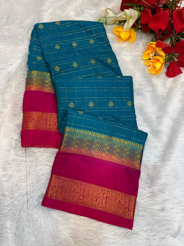 Mysore Crepe Silk Saree | Zari Work | MCS60