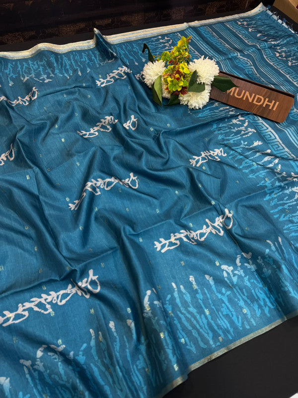 Kashmiri Butti Fancy Silk Saree | Digital Fancy Saree| BLR36