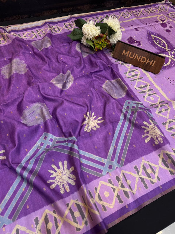 Kashmiri Butti Fancy Silk Saree | Digital Fancy Saree| BLR38