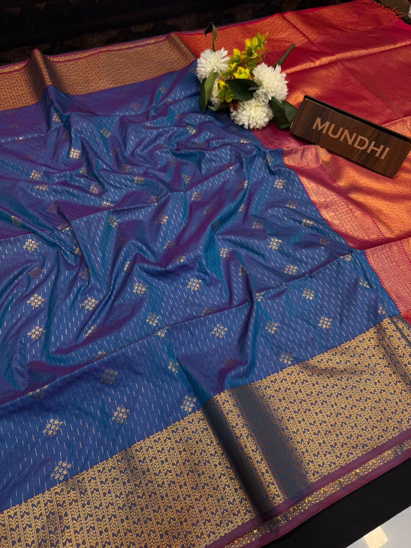 Upgrade your saree collection with the Vennila Semi Silk Saree and bring effortless elegance to every occasion. 