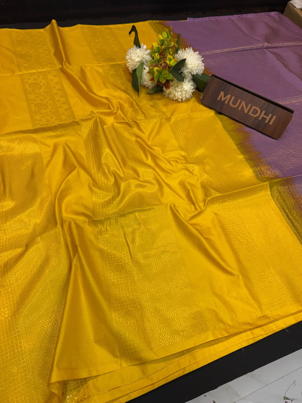 Upgrade your saree collection with the Vennila Semi Silk Saree and bring effortless elegance to every occasion. 