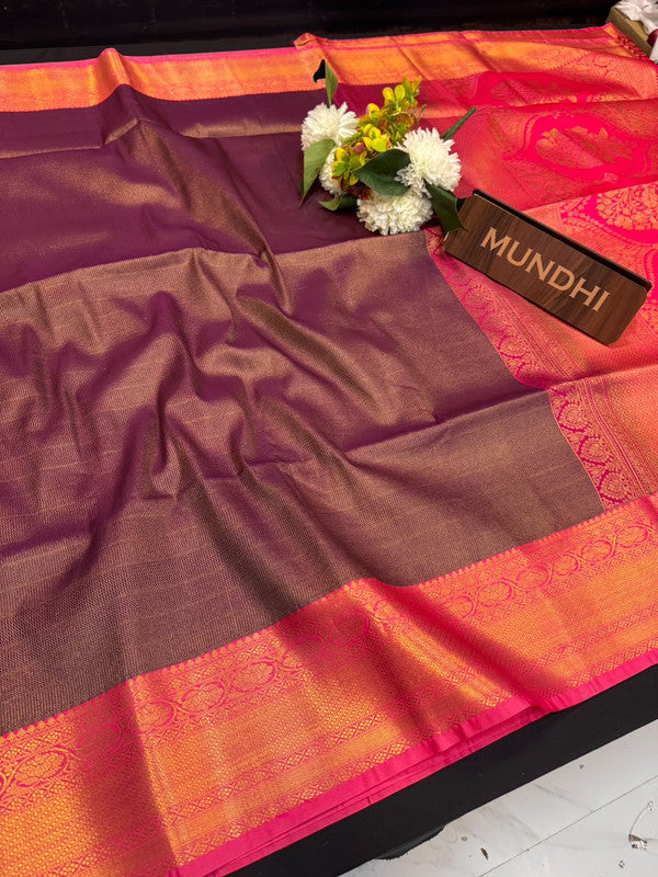 Upgrade your saree collection with the Vennila Semi Silk Saree and bring effortless elegance to every occasion. 