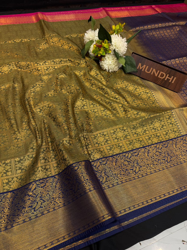 Upgrade your saree collection with the Vennila Semi Silk Saree and bring effortless elegance to every occasion. 