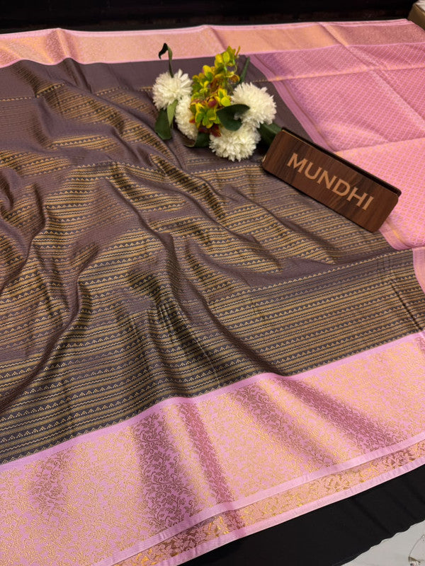 Upgrade your saree collection with the Vennila Semi Silk Saree and bring effortless elegance to every occasion. 