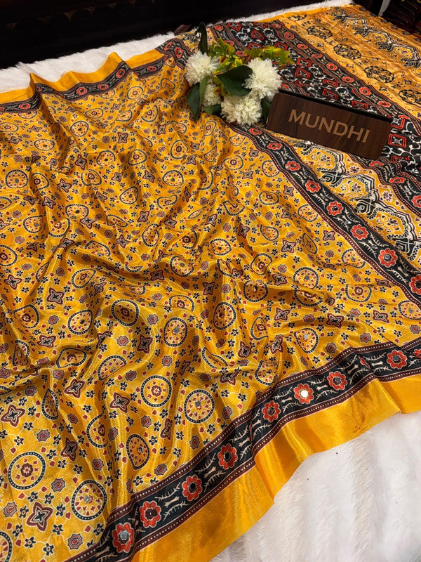 Diamond Fancy Silk Saree with elegant zari work
