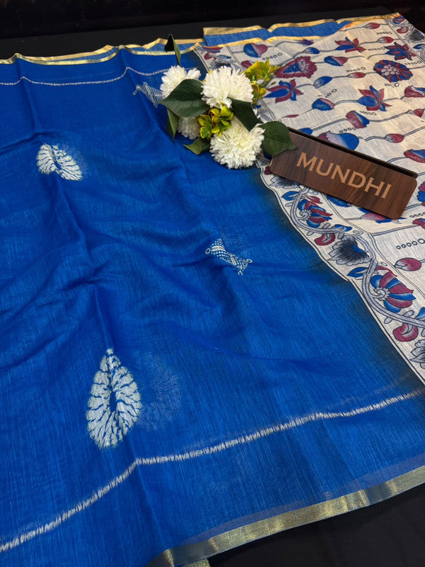Lilan Latkan Fancy Silk Saree with Zari Work