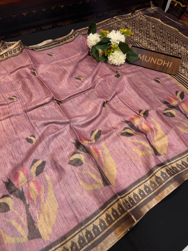 Ridhima Fancy Silk Saree with Zari Work| RF10