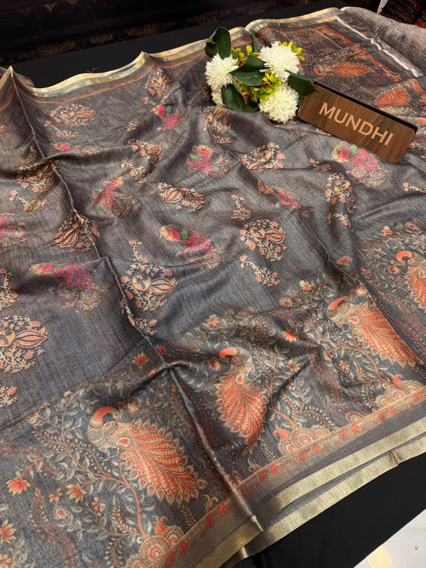 Ridhima Fancy Silk Saree with Zari Work| RF19