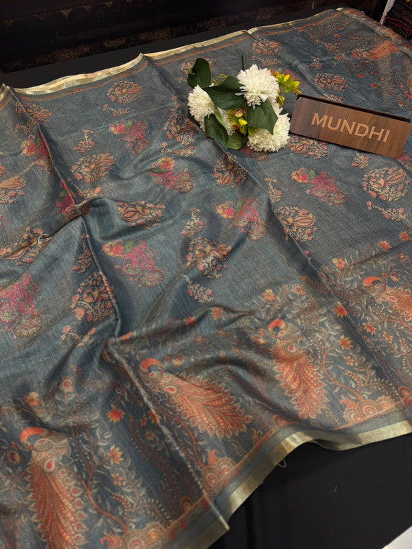 Ridhima Fancy Silk Saree with Zari Work| RF20