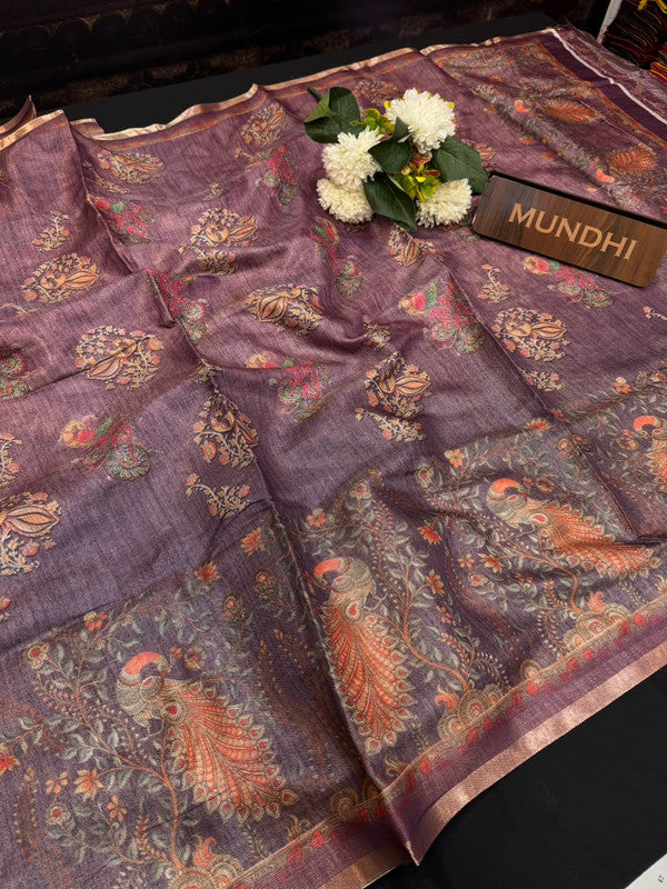 Ridhima Fancy Silk Saree with Zari Work| RF25