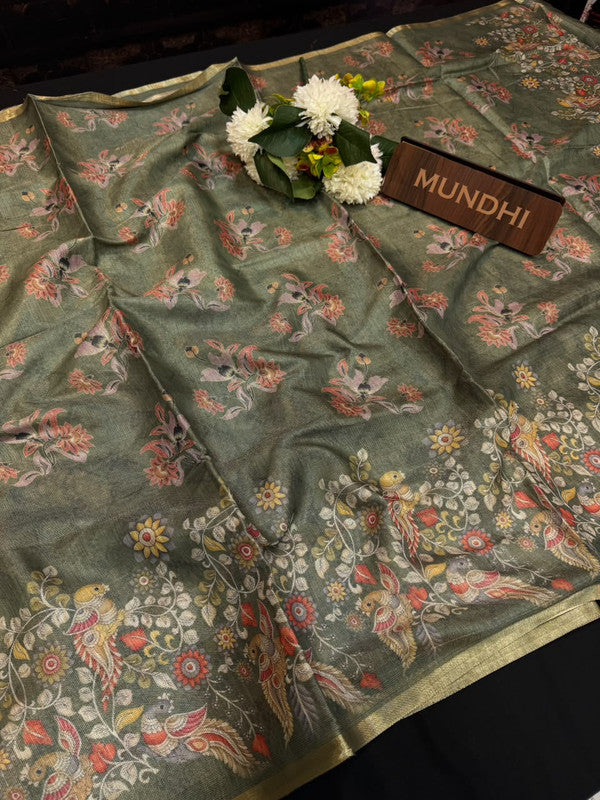 Ridhima Fancy Silk Saree with Zari Work| RF30