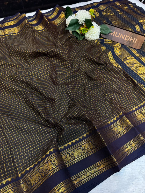 Savya Fancy Silk Saree with Zari Work | SA04